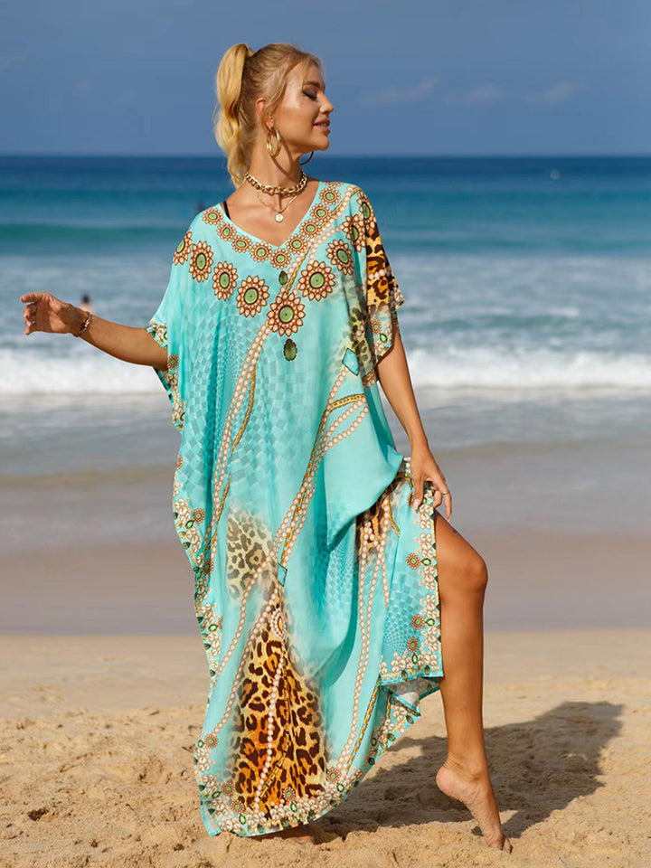 Boho Beach Cover-Up Dress