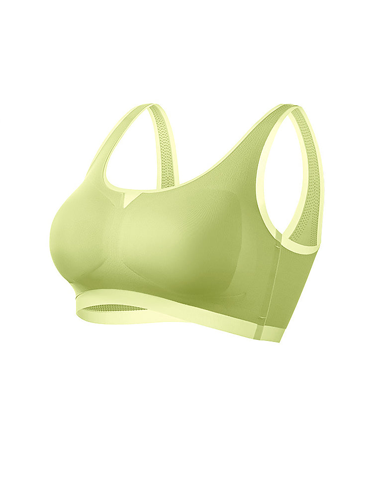 Plus Size Seamless Sports Wirless Vest Bras