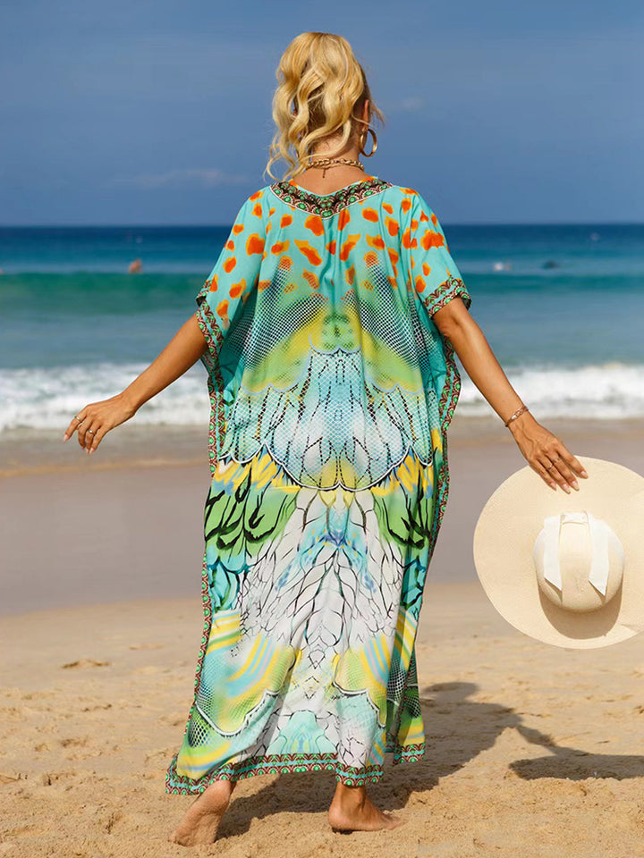 Boho Beach Cover-Up Dress