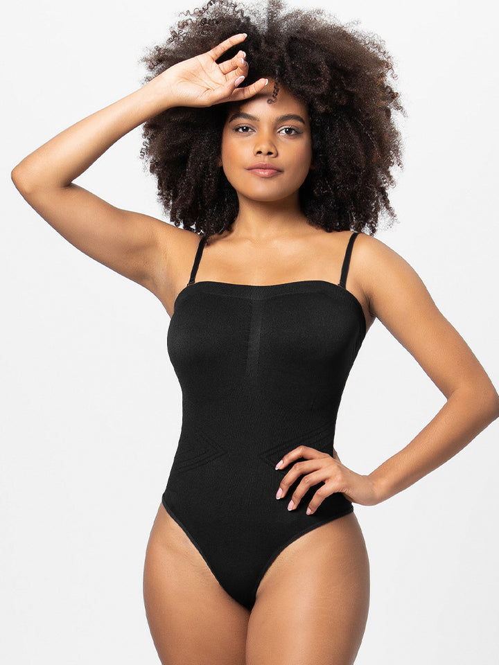 Seamless Sculpting Bodysuit for Women -  Full-Body Compression