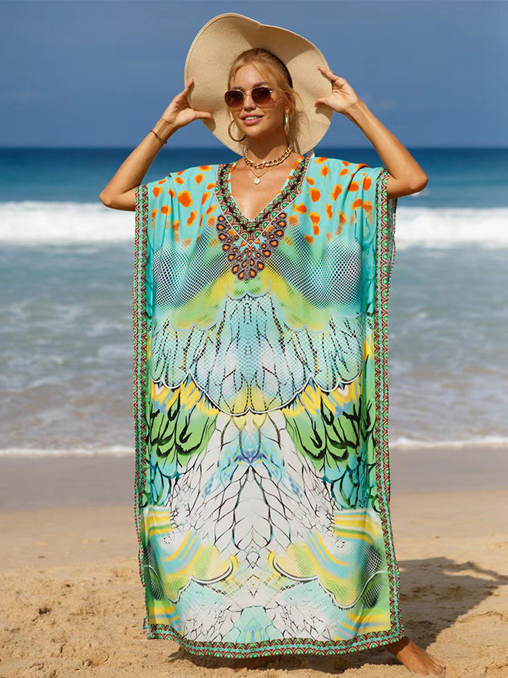 Boho Beach Cover-Up Dress