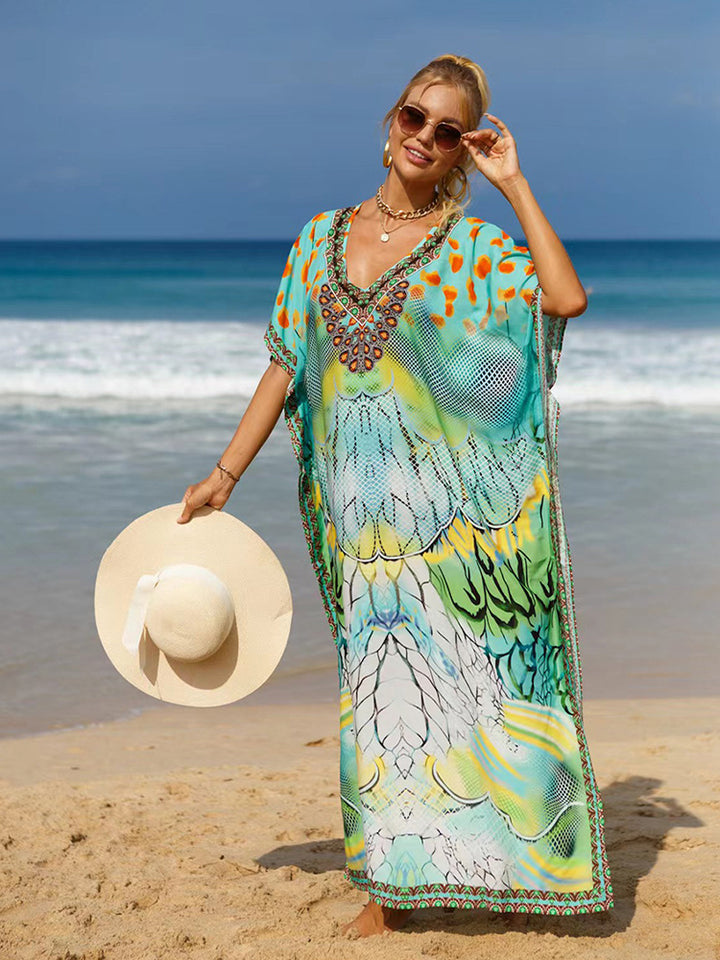 Boho Beach Cover-Up Dress