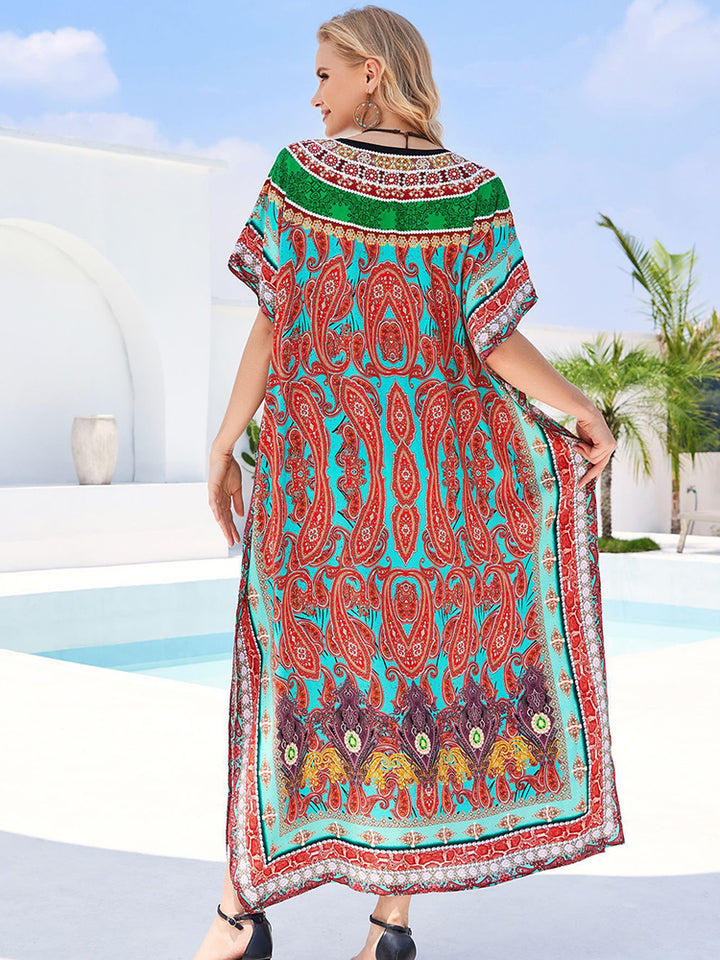 Stylish Flowy Beach Cover Up Robe - UPF 50+ Sun Protection