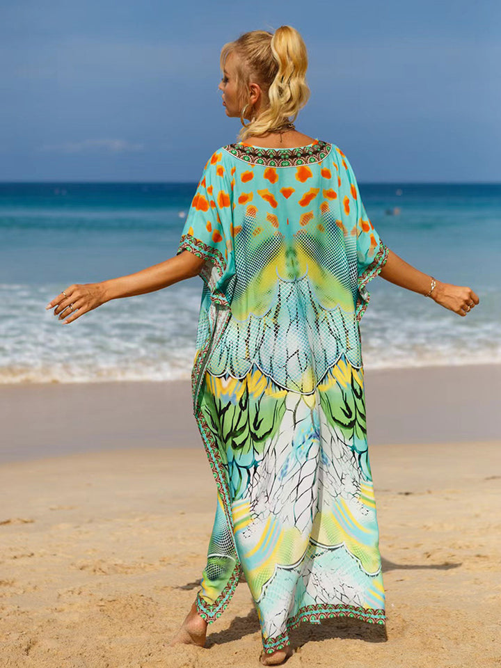 Boho Beach Cover-Up Dress