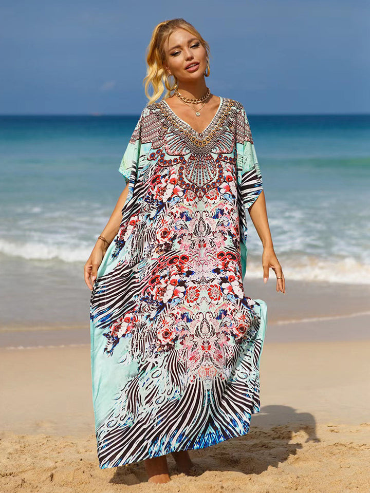 Boho Beach Cover-Up Dress