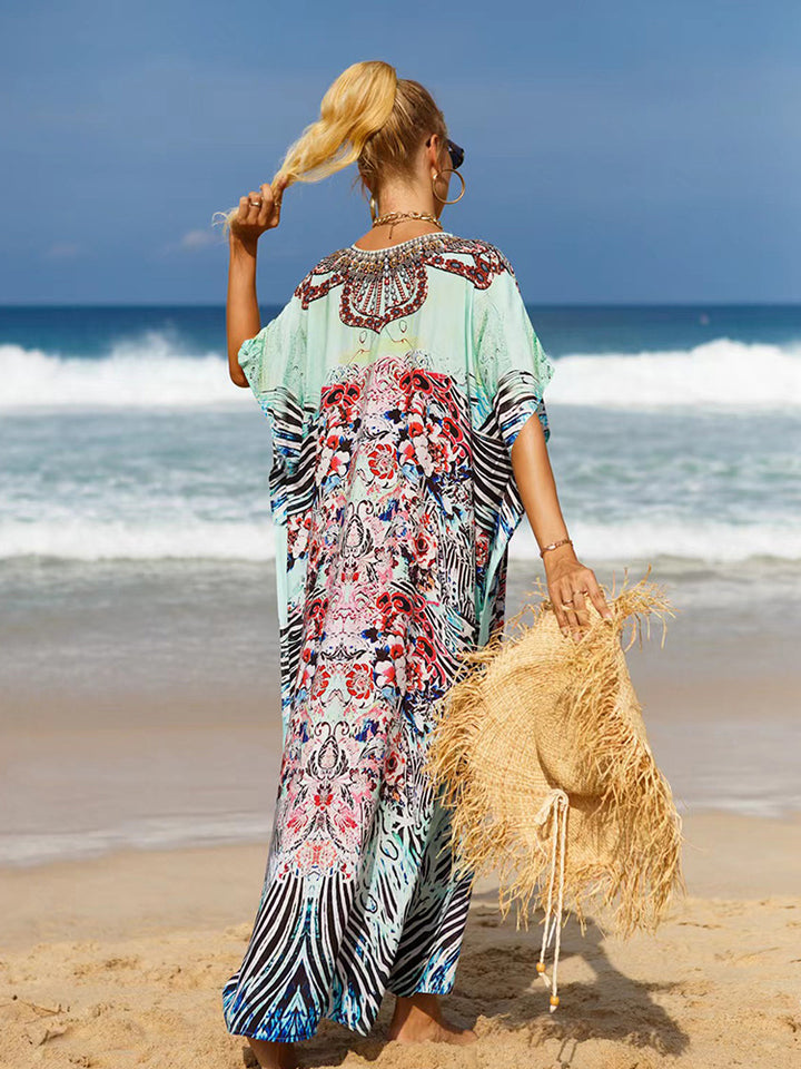 Boho Beach Cover-Up Dress