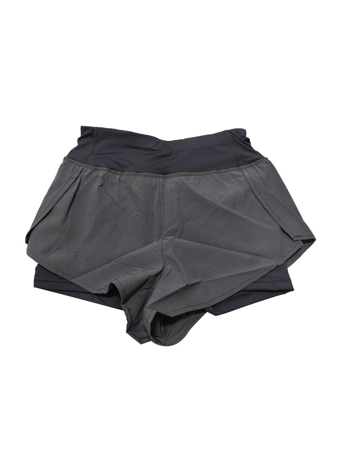 Women's Quick Dry 2-in-1 Running Fitness Shorts
