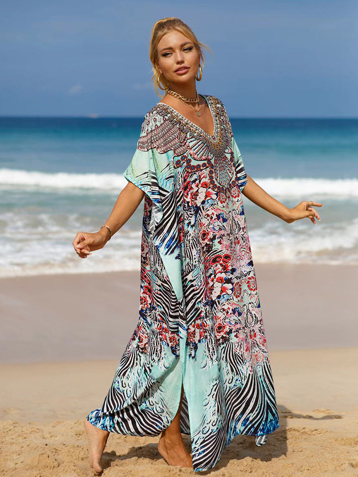 Boho Beach Cover-Up Dress