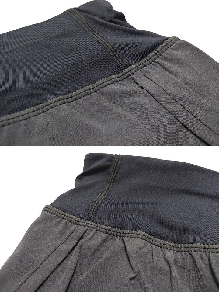 Women's Quick Dry 2-in-1 Running Fitness Shorts