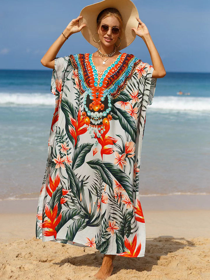 Boho Beach Cover-Up Dress