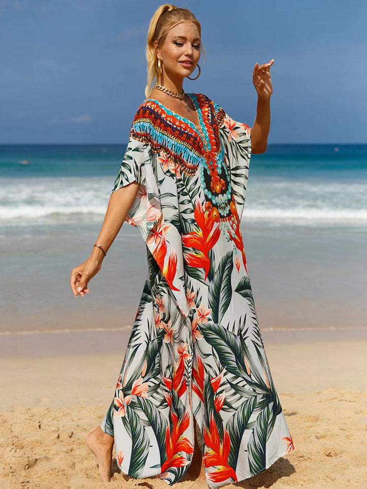 Boho Beach Cover-Up Dress