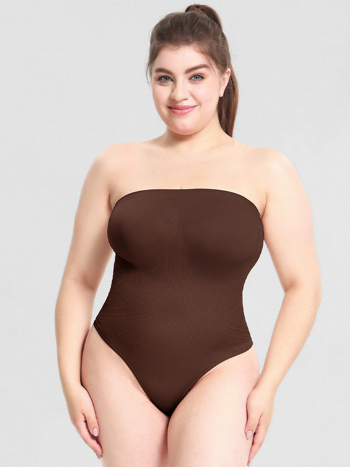 Seamless Sculpting Bodysuit for Women -  Full-Body Compression