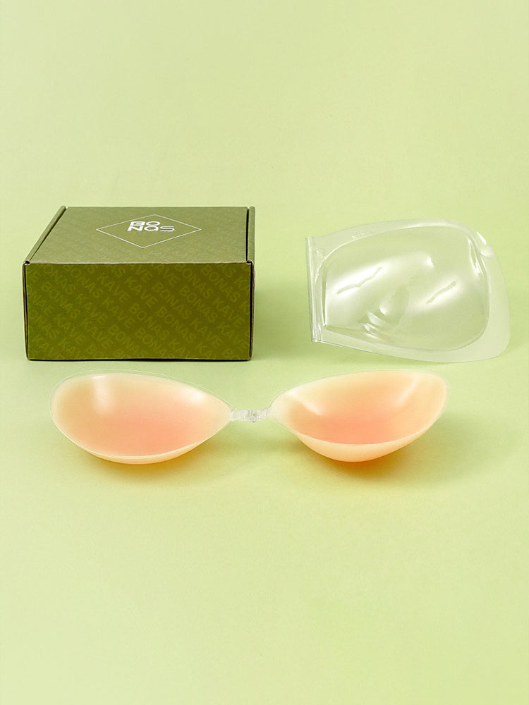 Invisible Silicone Push Up Adhesive Bra for Strapless Backless Dress
