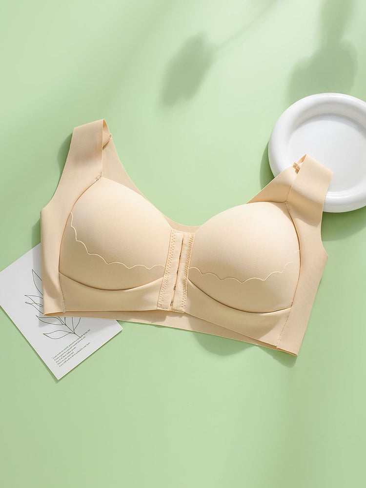 Comfort Seamless Front Closure Wirefree Bra