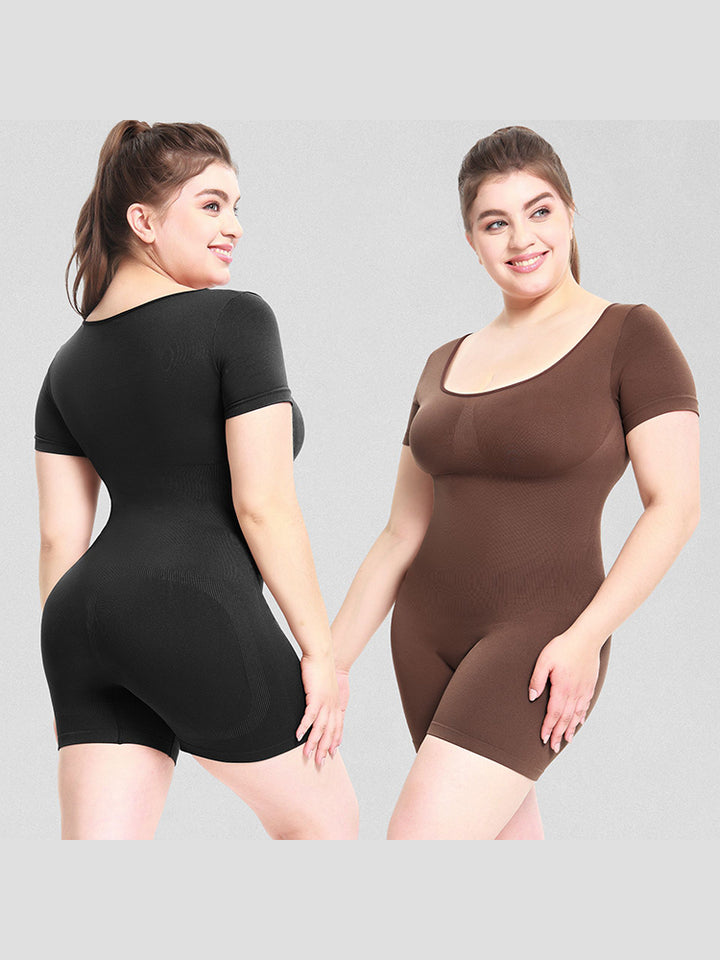 Seamless Sculpting Bodysuit for Women -  Full-Body Compression