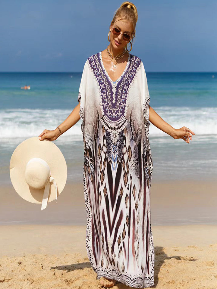 Boho Beach Cover-Up Dress