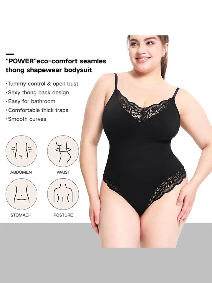 Seamless Sculpting Bodysuit for Women -  Full-Body Compression