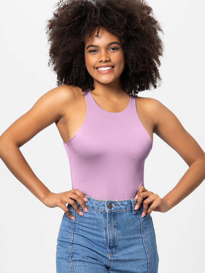 Sexy Classic Sleeveless Slim Bodysuit