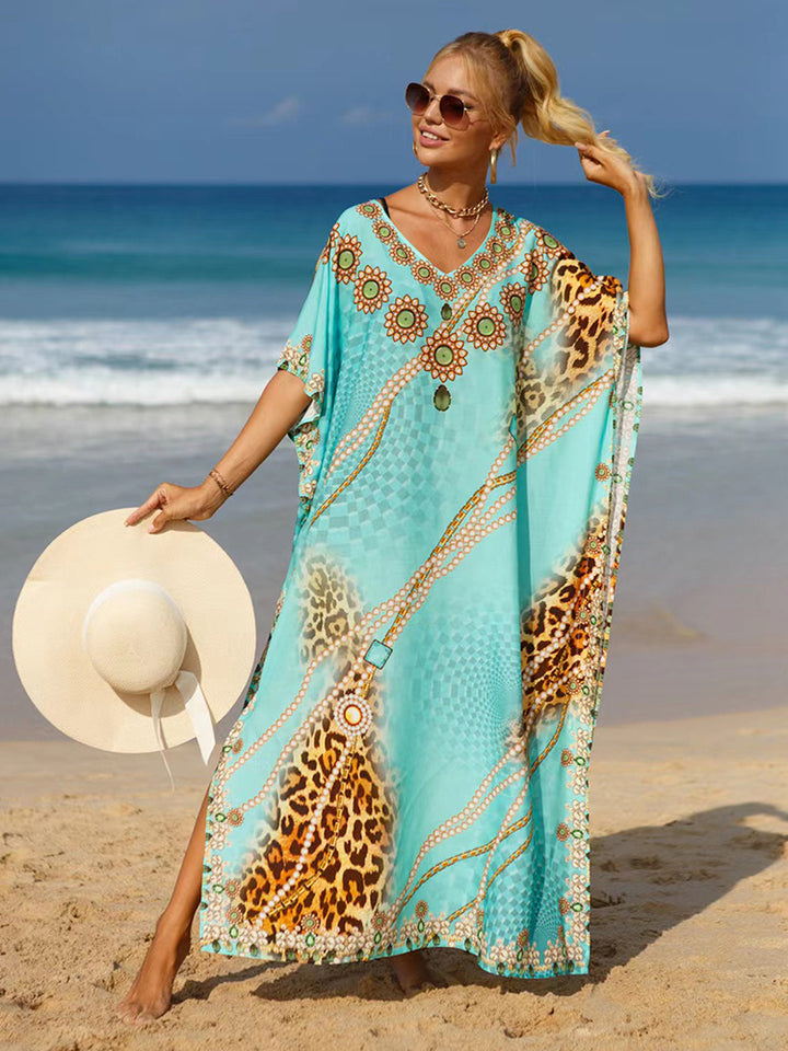 Boho Beach Cover-Up Dress