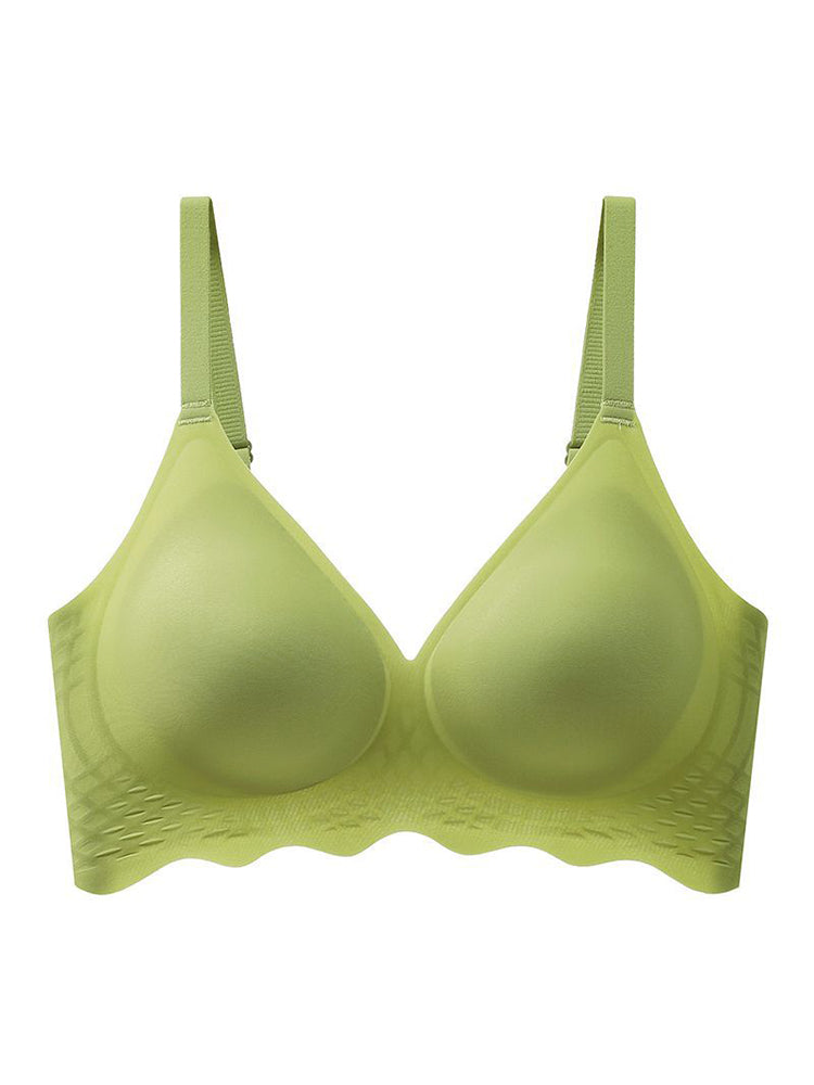 Solid Color Ultra Thin Seamless Wireless Bra