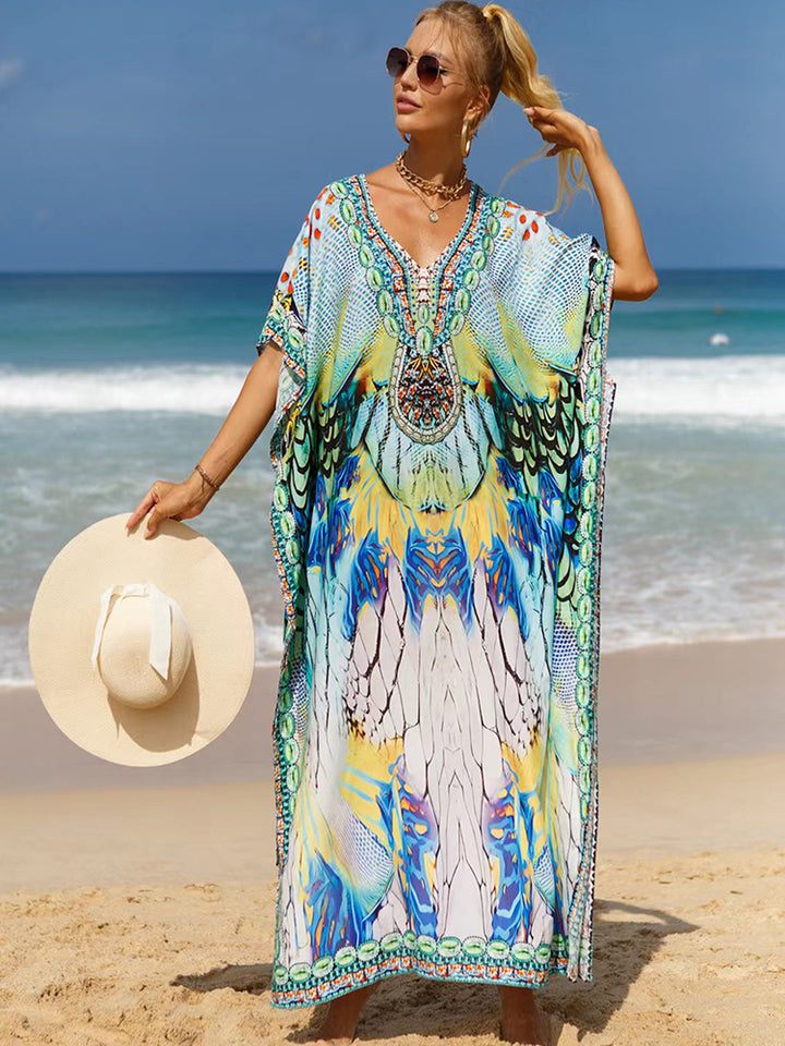 Boho Beach Cover-Up Dress