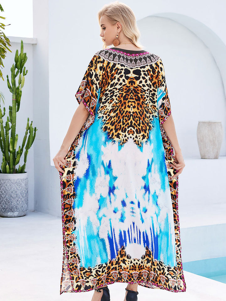 Stylish Flowy Beach Cover Up Robe - UPF 50+ Sun Protection