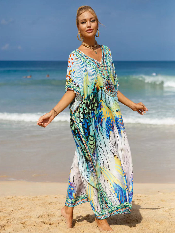 Boho Beach Cover-Up Dress