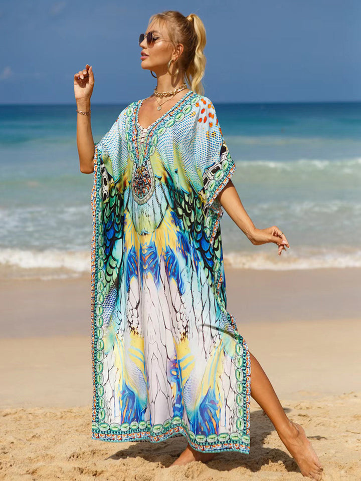 Boho Beach Cover-Up Dress