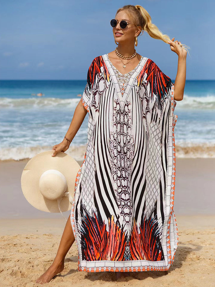 Boho Beach Cover-Up Dress