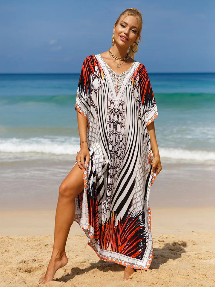 Boho Beach Cover-Up Dress