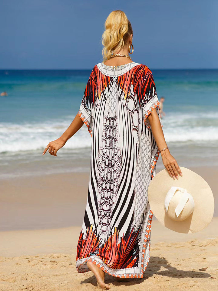 Boho Beach Cover-Up Dress