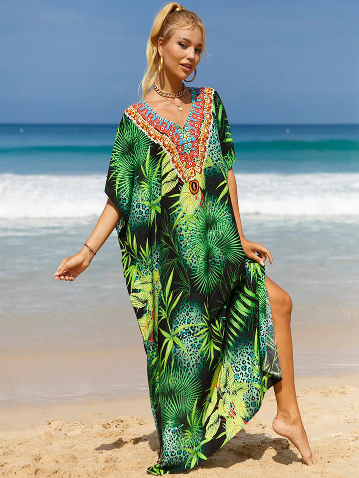 Boho Beach Cover-Up Dress