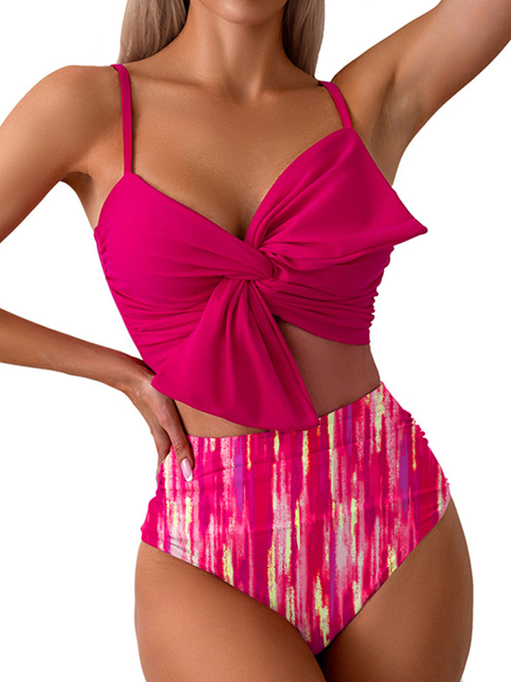 Sexy Bow Tie Strap Top Bikini