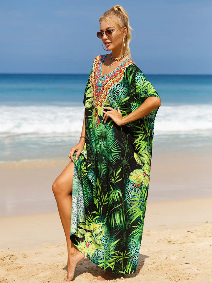 Boho Beach Cover-Up Dress