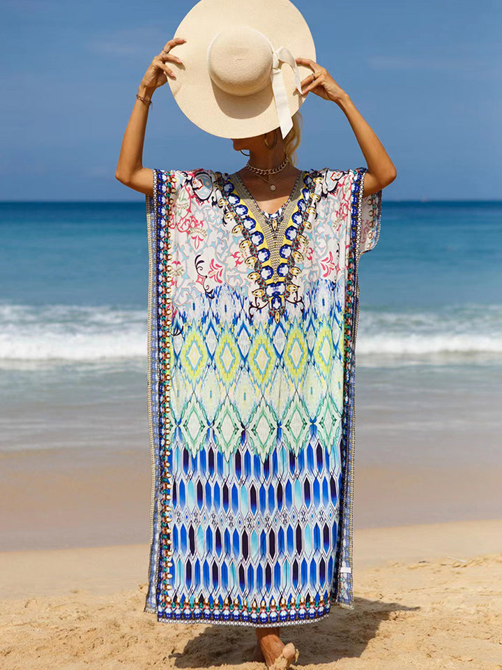 Boho Beach Cover-Up Dress
