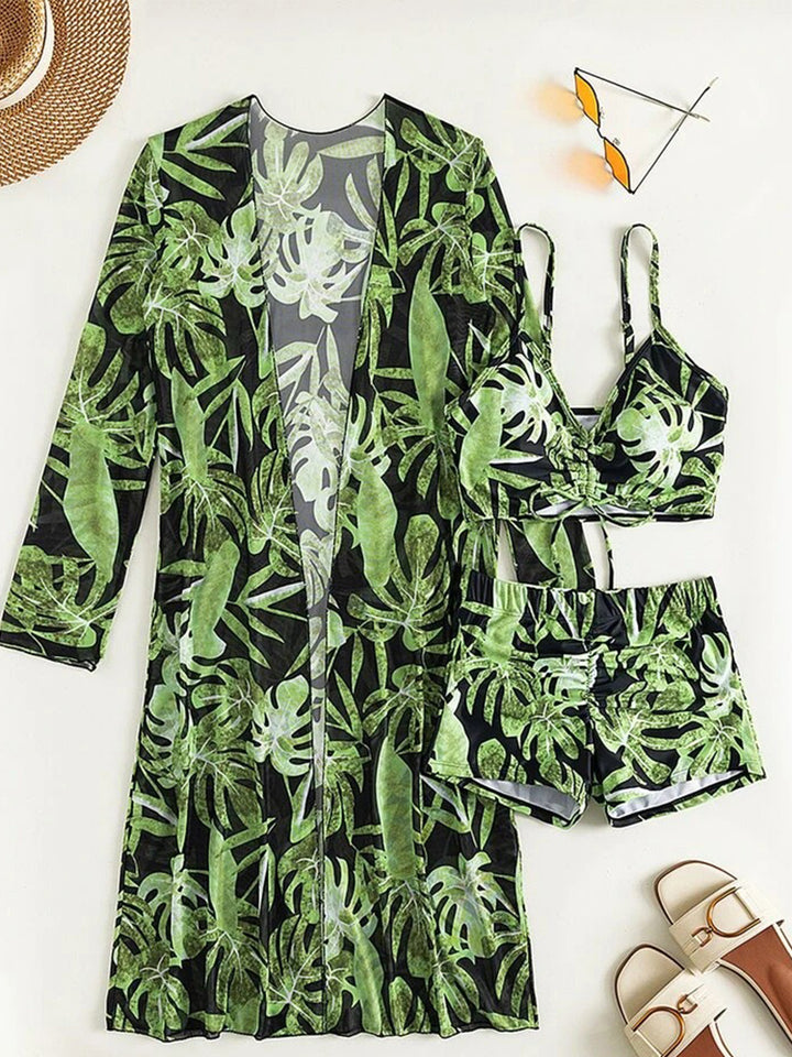 Women's Sexy 3-Piece European Swimwear Set