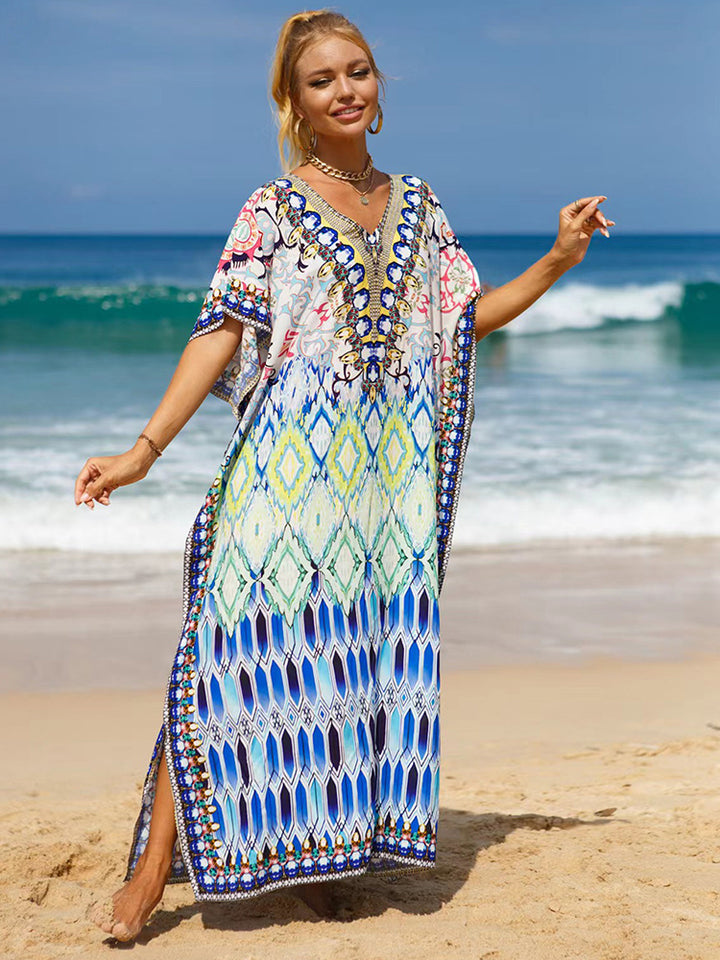 Boho Beach Cover-Up Dress