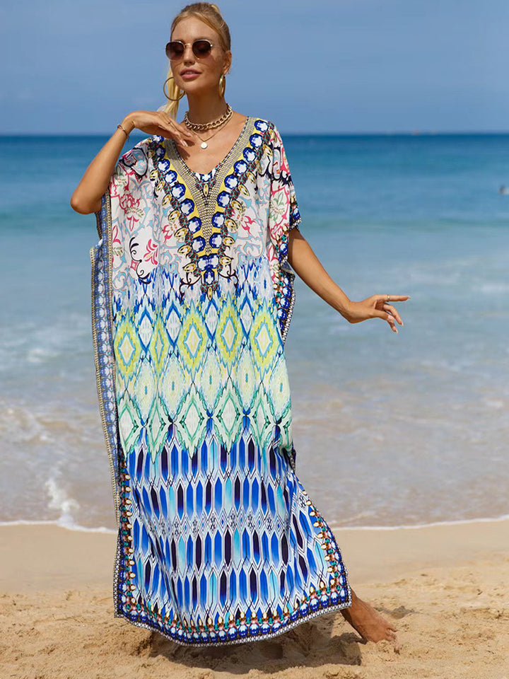Boho Beach Cover-Up Dress