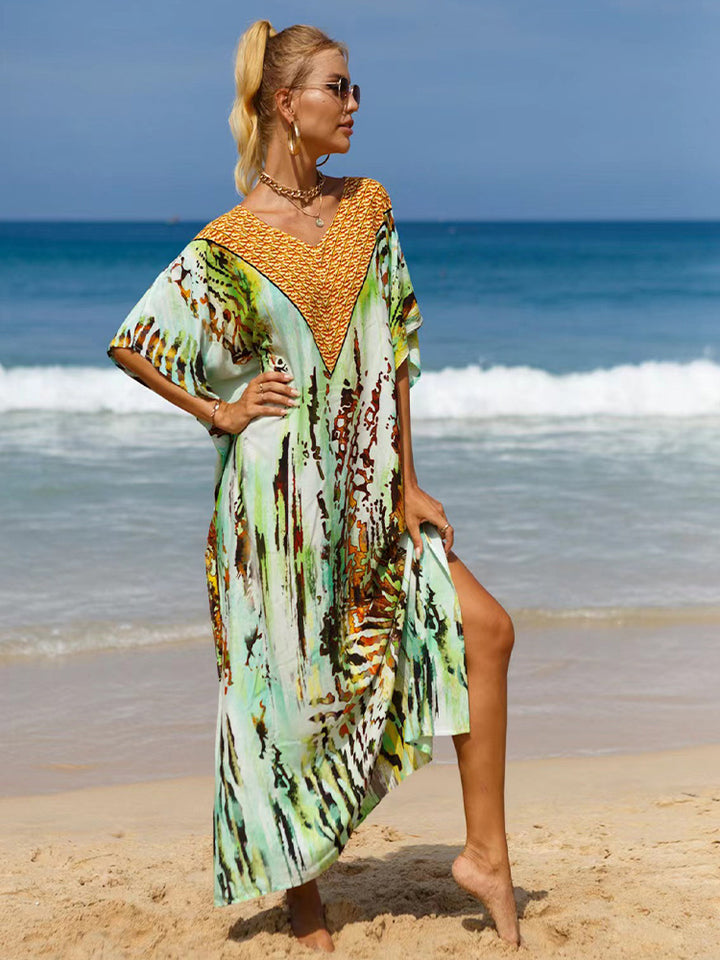 Boho Beach Cover-Up Dress