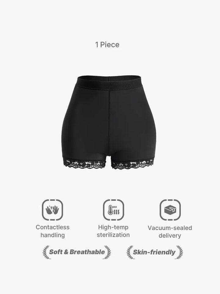 Plus Size Lace-Trimmed Sculpting Panty for Women
