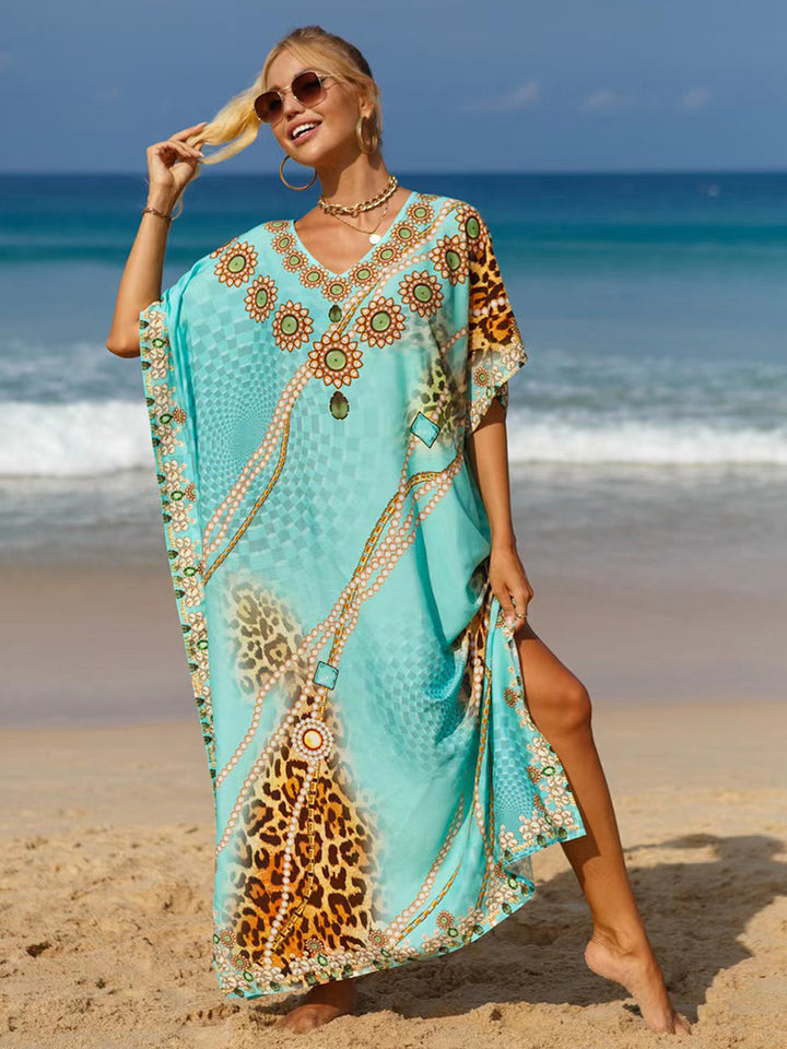 Boho Beach Cover-Up Dress