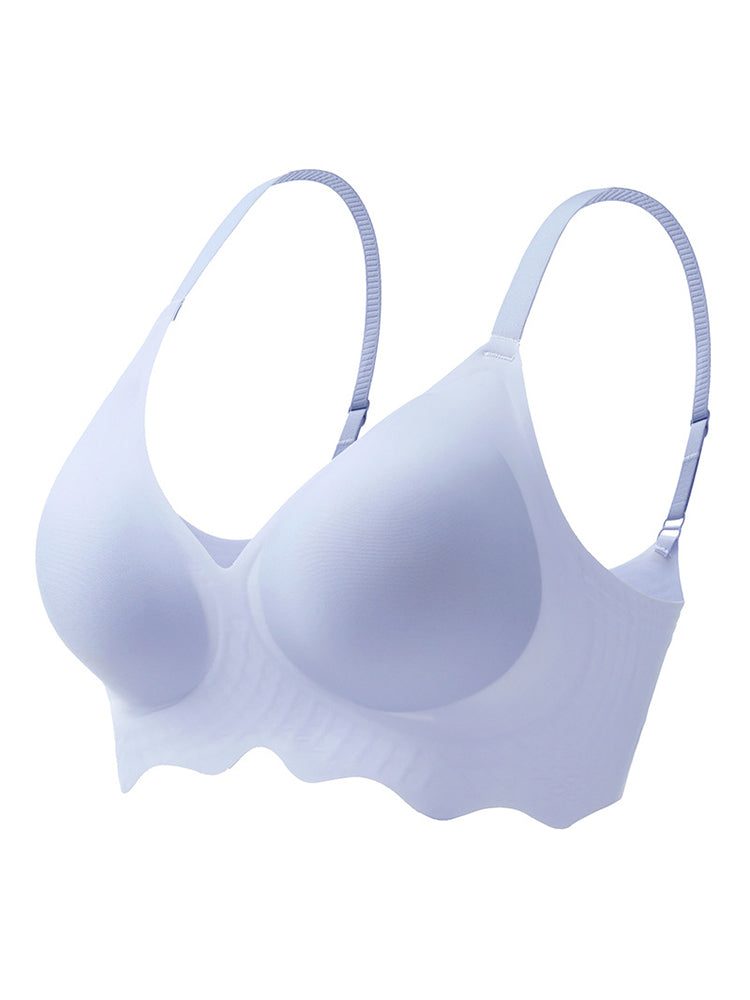Solid Color Ultra Thin Seamless Wireless Bra