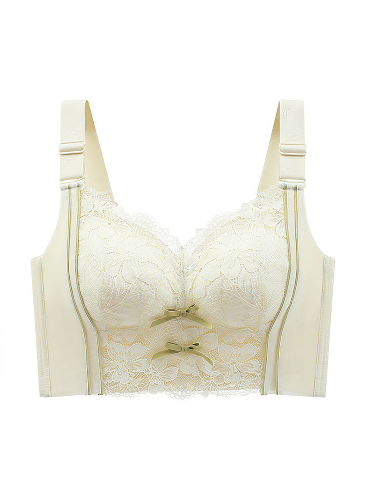 Lace Ultra thin Push Up Wireless Bra