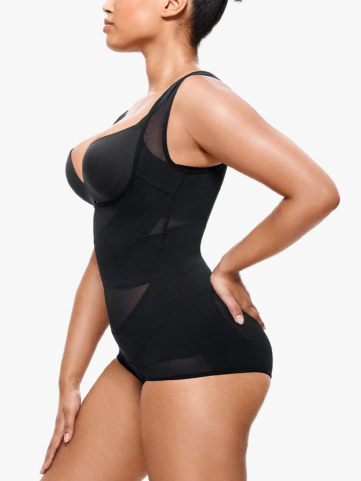 Tummy Control Mesh Slimming Girdles Shapewear Bodysuit