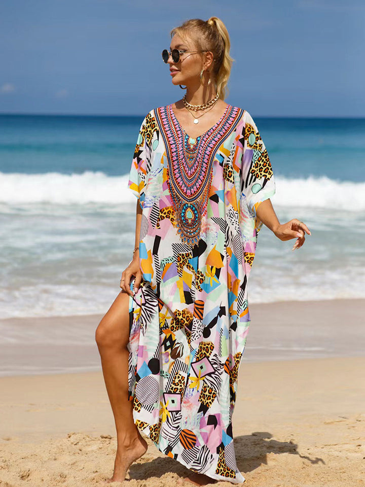 Boho Beach Cover-Up Dress
