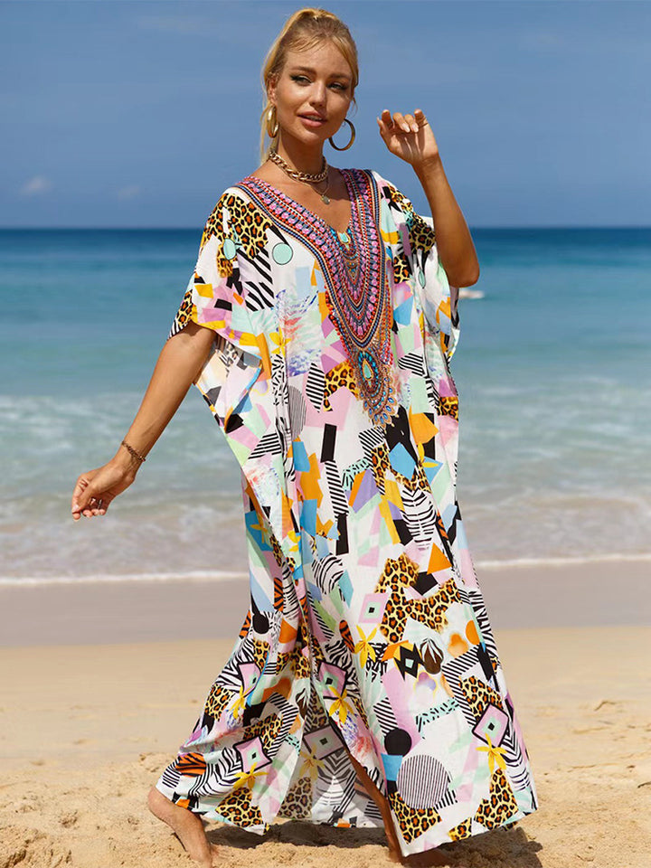 Boho Beach Cover-Up Dress