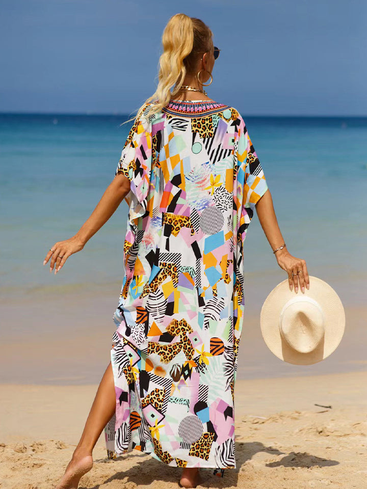 Boho Beach Cover-Up Dress