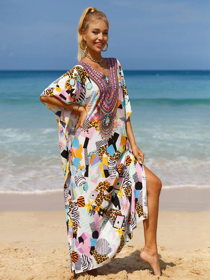 Boho Beach Cover-Up Dress