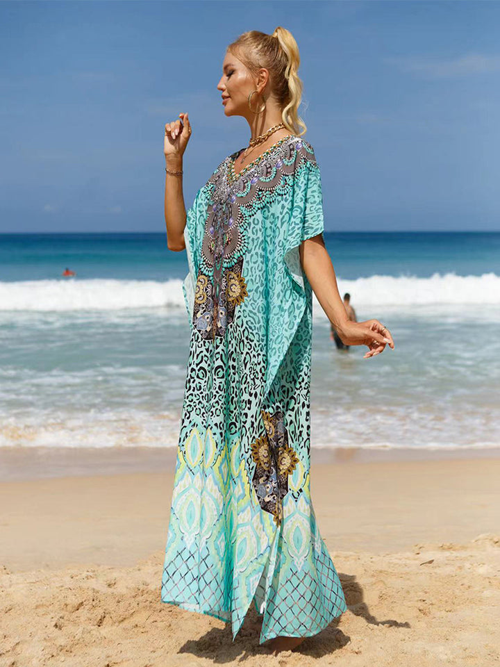 Boho Beach Cover-Up Dress
