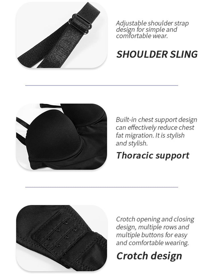 Two-Wear Backless Body Thong Shapewear for Evening Dresses